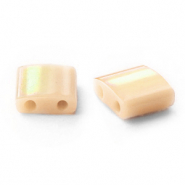 Miyuki beads tila 5x5mm Ceylon Light Caramel Beige TL-593