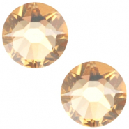 Swarovski Elements 2088-SS34 flatback Xirius Rose Light Colorado Topaz