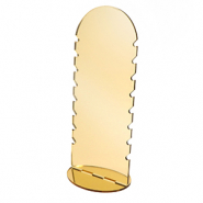 Plexx jewellery display for bracelets Gold