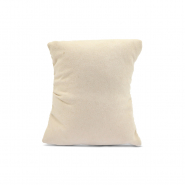 Jewellery display cushion velvet Off White