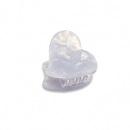 Hair accessories hair claw heart Lilac