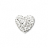 Bohemian beads heart Silver