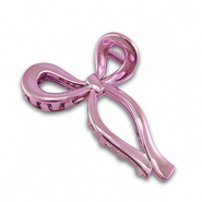 Hair accessories hair clamp Bow Pink