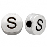 DQ European metal letterbead S Antique Silver (nickel free)