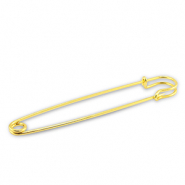Metal findings ornamental pin Gold