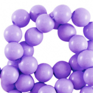 8 mm acrylic beads shiny Lilac