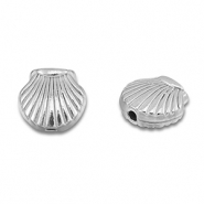 Stainless steel beads shell Silver