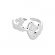 Stainless steel rings Silver