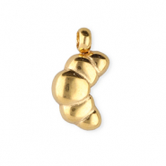 BY31&reg; Stainless steel charms croissant Gold