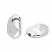 Acrylic beads irregular Silver