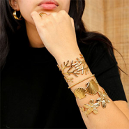 NEW Stainless steel bangle bracelets and rings