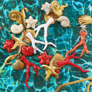 Inspirational Sets Create summer jewellery with acrylic beads in coral shape