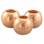 DQ European metal beads rose gold Check out our Designer Quality European metal beads in rose gold