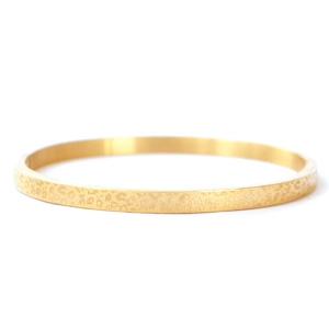Stainless steel bracelets leopard print Gold