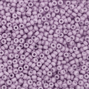 Miyuki seed beads 11/0 Duracoat Opaque Crocus Purple 11-4486