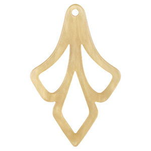 Resin pendants Sand Beige