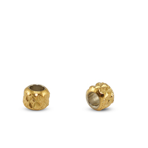 Stainless steel beads 3mm Gold