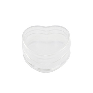 Jewelry storage trays heart Transparent