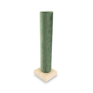 Jewellery display for bracelets Natural-Olive Green