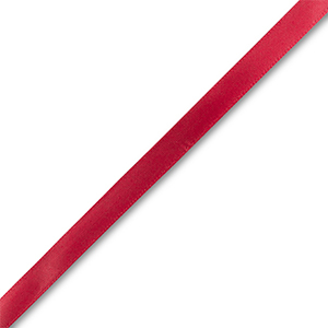 Satin ribbon Red