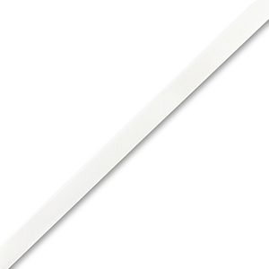 Satin ribbon White