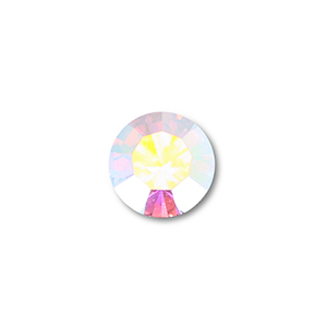 Preciosa SS30 flat back Crystal New AB