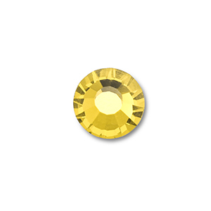 Preciosa SS20 flat back Light Topaz