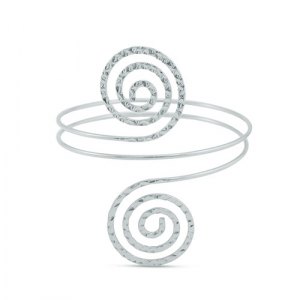 Arm cuff&nbsp;spiral Silver