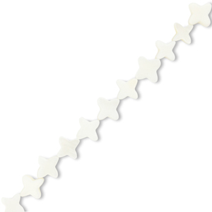 Shell beads star Off white