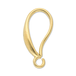 Stainless Steel findings earrings Gold
