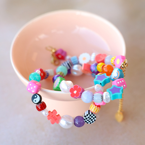 Mix&match polymer beads