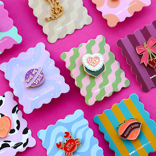 Inspiration time with BY31&reg; jewellery cards with pins