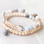 Jewellery with a natural look of natural stone beads and semi-precious stone beads!