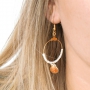The cutest earrings and necklaces with shell pendants! 