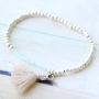 Statement earrings with tassels and matching bracelets and necklaces!