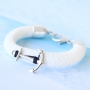 Maritime keychains and bracelets with maritime and weave cord!