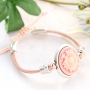 Bracelets and a keychain with the best, new cameo cabochons