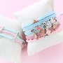 Bracelets with charms, connectors and jewellery findings of DQ European metal!