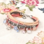Jewellery with crystal glass charms
