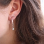 MIX AND MATCH! Changeable minimalist earrings with trendy pendants!