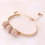 Festive bracelets with new shiny pompom charms