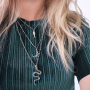 Create trendy earrings and necklaces with our new metal charms