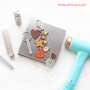 Create trendy keychains with our new ImpressArt items and leather pendants