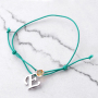 Personal jewellery with stainless steel alphabet/letter charms