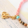 Always fun to start a new project with natural stone beads!