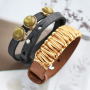 Prepare for the new season with new Cuoio bracelets and matching Polaris Elements cabochons 