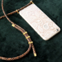 Very easy: phone cords