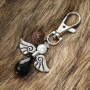 Get inspired: DIY angels of faceted drop shaped beads