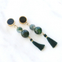 Outstanding jewellery with natural stone faceted beads