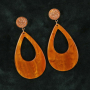 Get inspired: create super trendy earrings by using our resin pendants